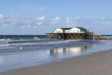 Pfahlbauten, Sankt Peter-Ording