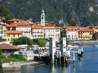 Sticker - Menaggio town, Italy