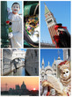 Venice Carnival collage