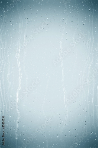Naklejka - mata magnetyczna na lodówkę water drops background