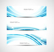 © Harryarts - Abstract header blue wave whit vector background