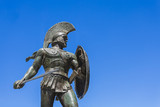 Fototapeta  - Leonidas statue, Sparta, Greece
