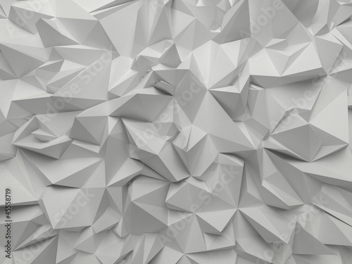 Naklejka - mata magnetyczna na lodówkę abstract white crystallized background