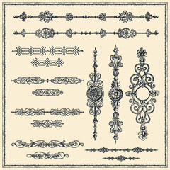 vector vintage design elements