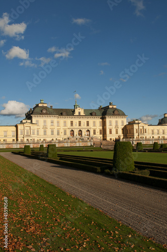 Stampa su Tela Drottningholms slott (royal palace) Stockholm, Sweden