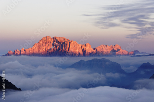 Stampa su Tela  Dolomiti Monte Civetta