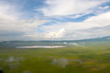 Fototapeta Sawanna - Ngorongoro, kaldera, Tanzania