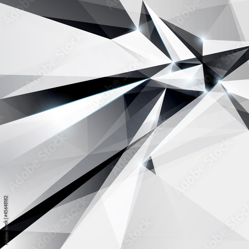 Abstract geometric background. - 45648182