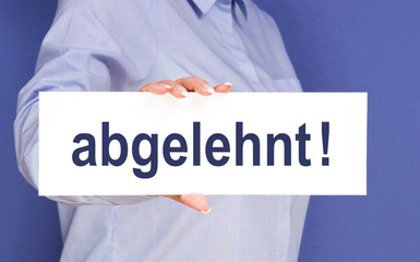 Poster - abgelehnt !