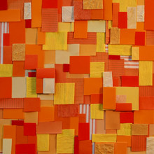 Orange Pattern Colorful Background