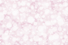 Pink Snowflake Backdrop