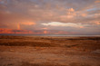 © pascaluehli - Sunset with rainbow at the dead sea