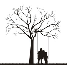 Couple Under Tree