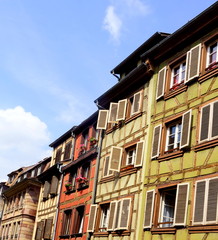 Sticker - Altstadt von Straßburg ( Frankreich )