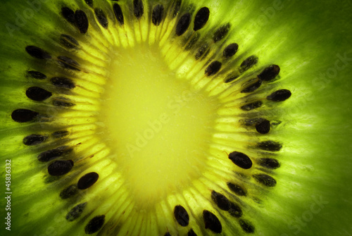 Fototapeta na wymiar kiwi slice