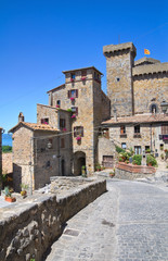 Wall Mural - Alleyway. Bolsena. Lazio. Italy.