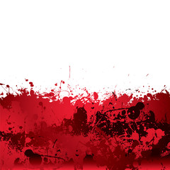 Poster - Blood splatter background