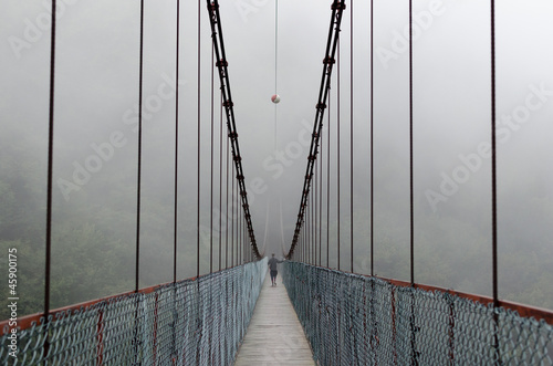 Dekoracja na wymiar  most-we-mgle-z-perspektywa