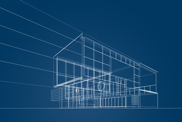 Poster - Architecture blueprint