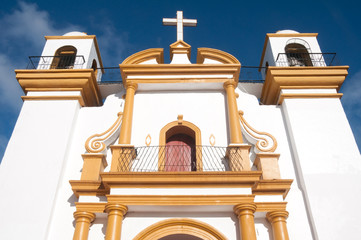 Wall Mural - Guadalupe church, San Cristobal de las Casas (Mexico)