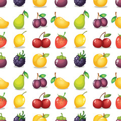 Wall Mural - various fruits