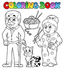 Coloring book family collection 2