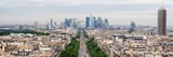 Fototapeta Paryż - View of new Paris city - La Defense