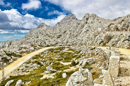 Fotografie, Obraz Velebit mountain road serpentine near Tulove grede