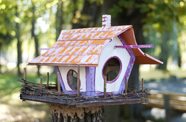 Wall Mural - Birdhouses
