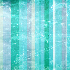 Sticker - Vintage striped background