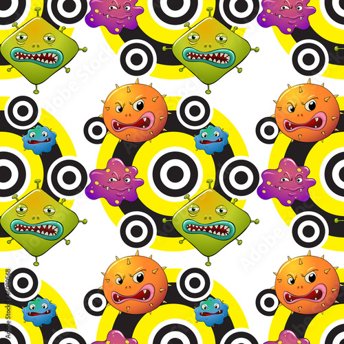 various monsters