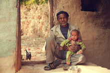 Indian Poor Father And Son