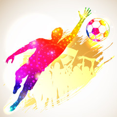 Wall Mural - Soccer Goalkeeper