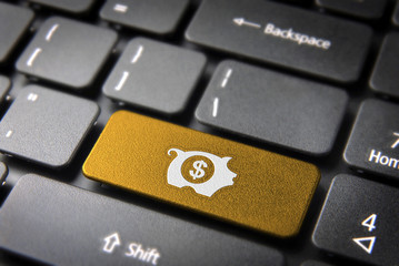 Wall Mural - earn money online business background