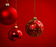 christmas decoration in red