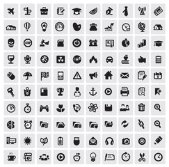 100 web icons