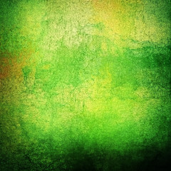 Canvas Print - green paint