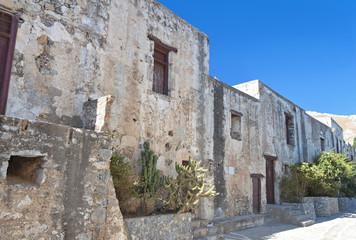 Wall Mural - Preveli monastery at Crete island in Greece.