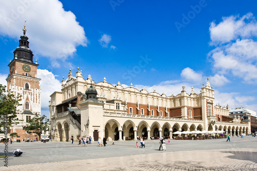 Naklejka na drzwi Kraków