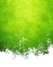 Abstract Green Paint