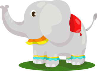 Sticker - Cute elephant