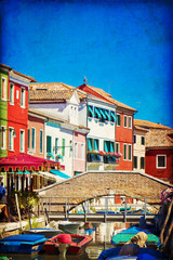 Canvas Print - Burano - Venice