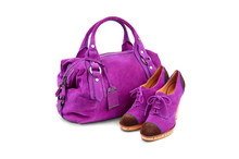 Purple Female Bag&shoes-1