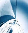 canvas print picture - Sail background