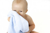 Fototapeta  - niemowle w ręczniku