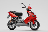 Fototapeta Perspektywa 3d - Motor scooter