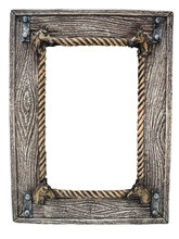 Wood Frame With Horse Details