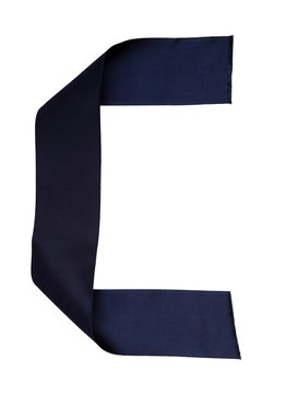 Ribbon alphabet  - letter C -