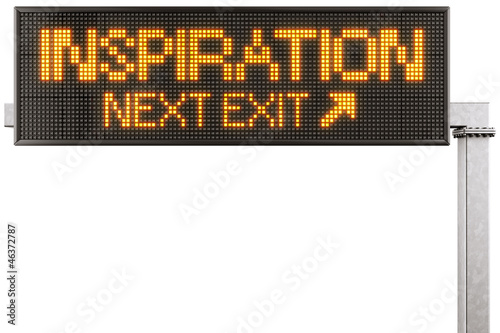 Digital highway sign