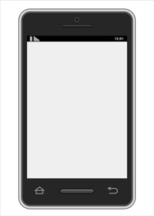 Canvas Print - vector smartphone